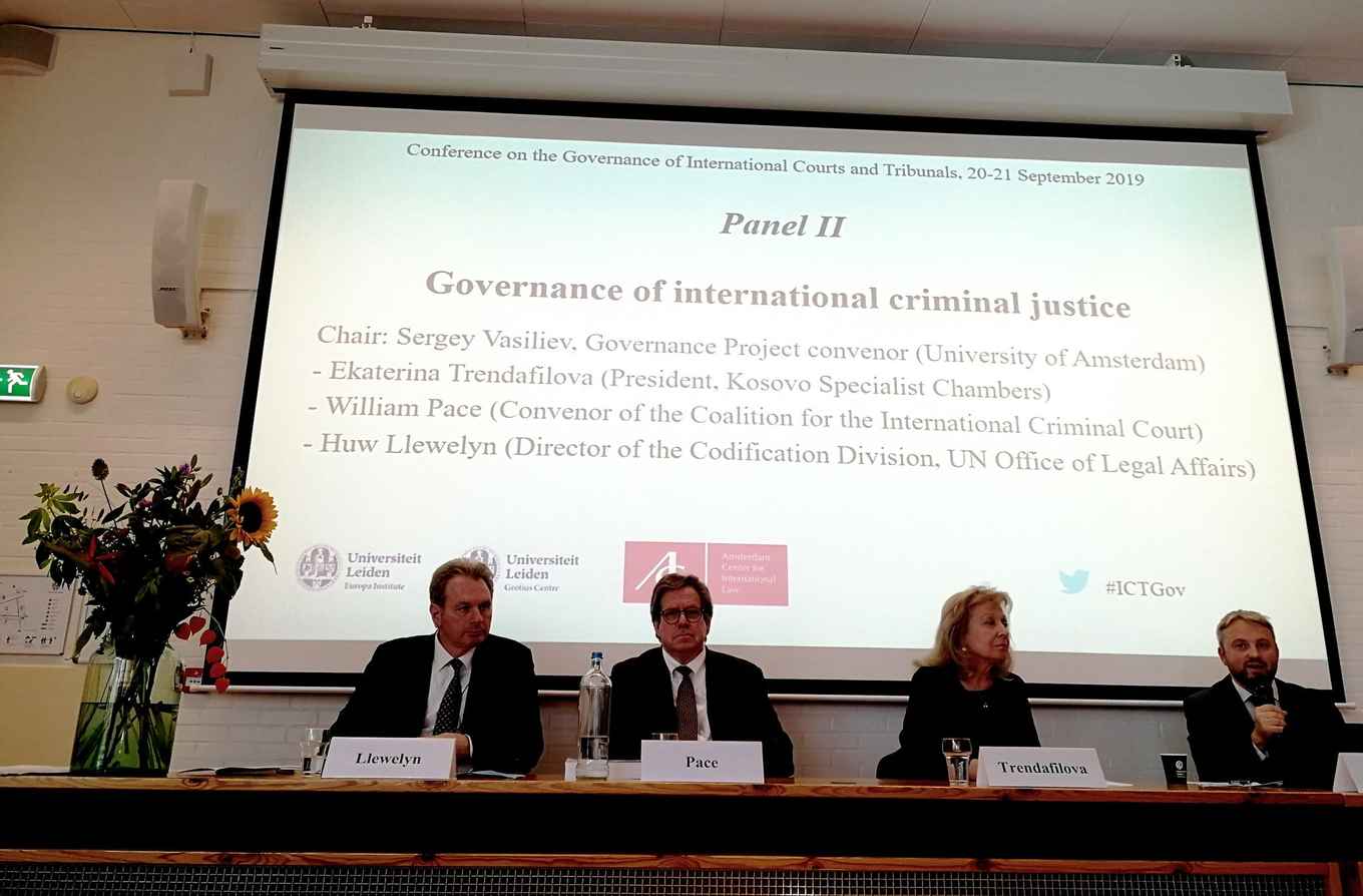 Conference on the Governance of International Courts and Tribunals, 20-21 September 2019, Leiden University (co-organised by ACIL)